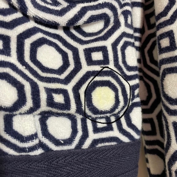 Tory Burch Terry Cloth Zip Up Hoodie - Picture 8 of 8